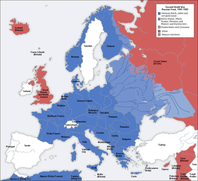WWII War Map